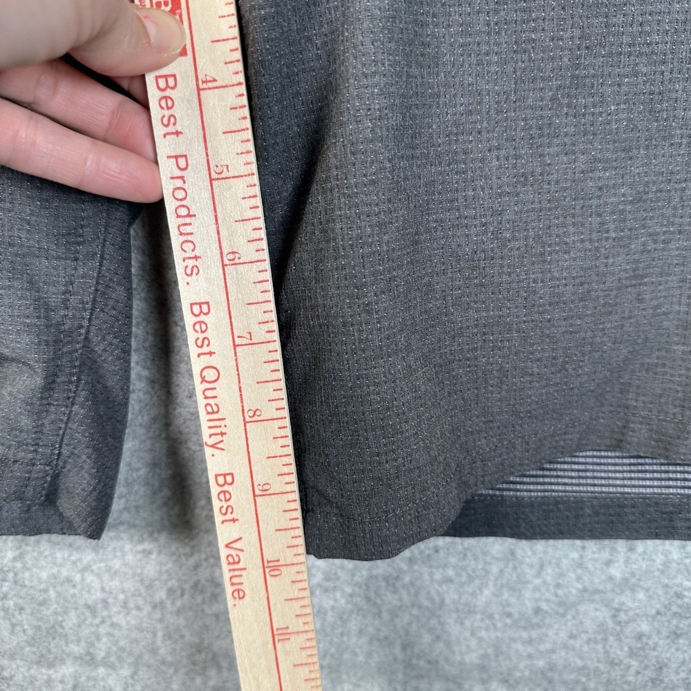 Kuhl Size 38 Mens Shorts Thin Gray Lightweight Zip Flat Front Hiking Pockets - Picture 10 of 12